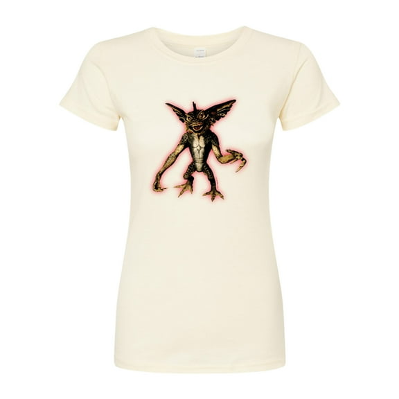 Gremlins - Grim Glowing Evil - Juniors Fitted Graphic T-Shirt