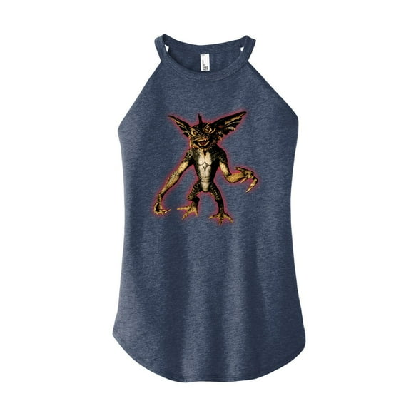 Gremlins - Grim Glowing Evil - Juniors High Neck Tank Top