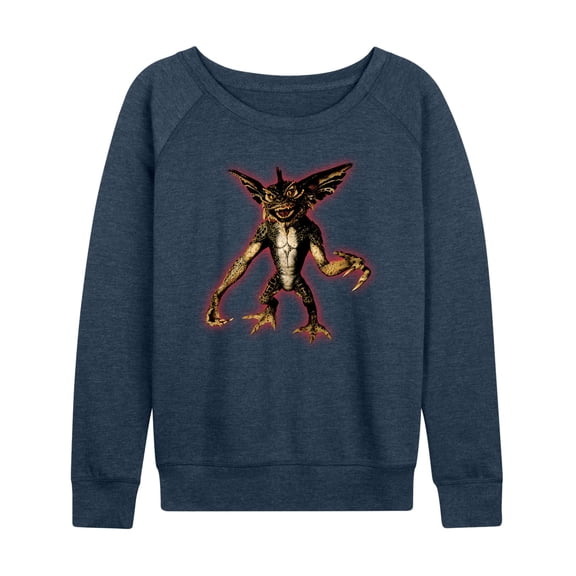 Gremlins - Grim Glowing Evil - Women's Lightweight French Terry Long Sleeve Shirt