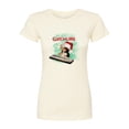 thumbnail image 1 of Gremlins - Holiday Gizmo Plays Keyboard - Juniors Fitted Graphic T-Shirt, 1 of 5