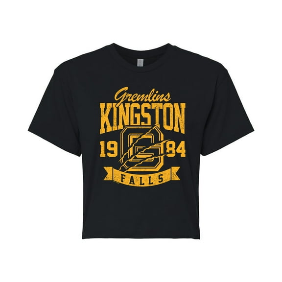 Gremlins - Kingston Falls 1984- Juniors Cropped Tee
