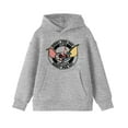 thumbnail image 1 of Gremlins Mogwai Gremlin Split Art Youth Athletic Heather Sweatshirt-X-Small, 1 of 3