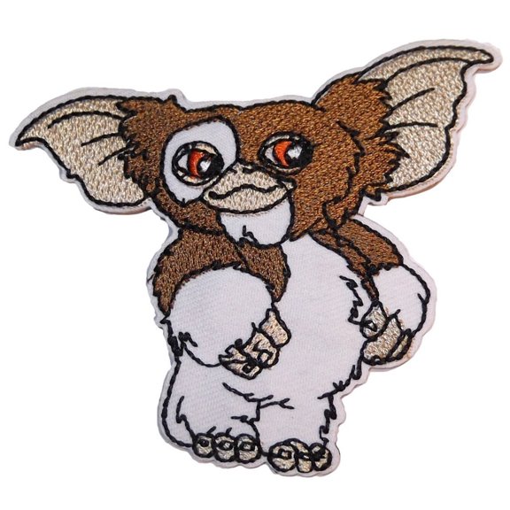 Gremlins Movie Gizmo Character 3 1/4" Wide Embroidered Patch