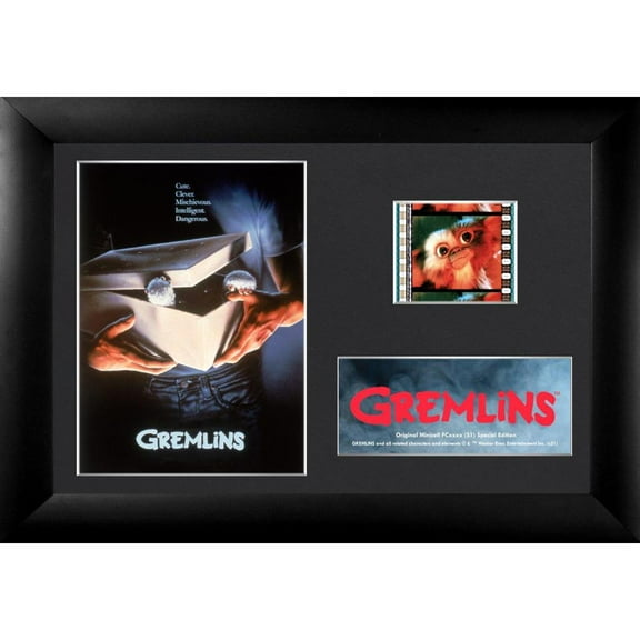 Gremlins (Movie Poster Artwork) Minicell FilmCells Framed Desktop Presentation USFC6452