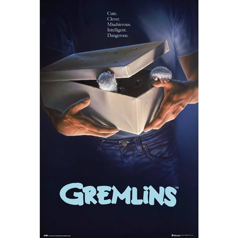 GREMLINS ポスター 1984 Gremlins Movie Poster 11X17 Gizmo Billy Kate Howie