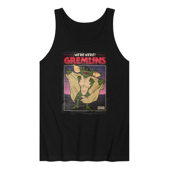 Gremlins - Movie Poster Special Edition - We're Here Busting Out - Men's Jersey Tank Top