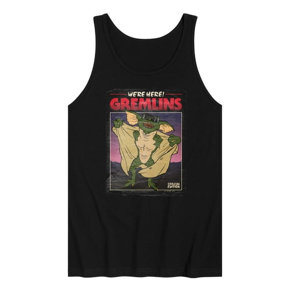 Gremlins - Movie Poster Special Edition - We're Here Busting Out - Men's Jersey Tank Top