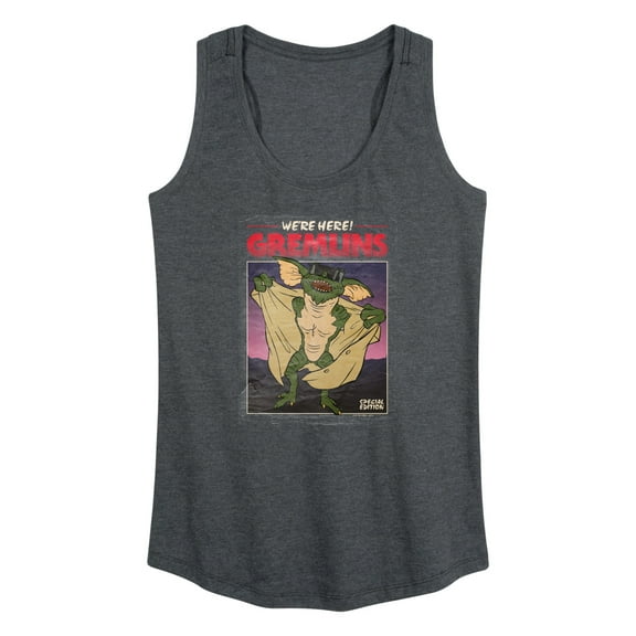 Gremlins - Movie Poster Special Edition - We're Here Busting Out - Women's Racerback Tank Top