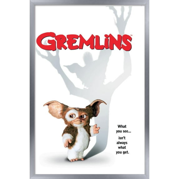 Gremlins - One Sheet Wall Poster, 14.725" x 22.375" Framed