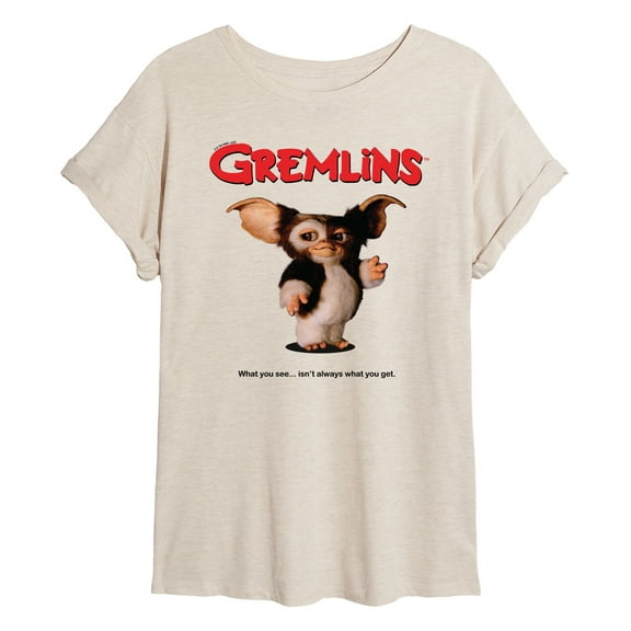 Gremlins - Original Movie Poster - What You See Isn’t What You Get - Women's Oversized T-Shirt