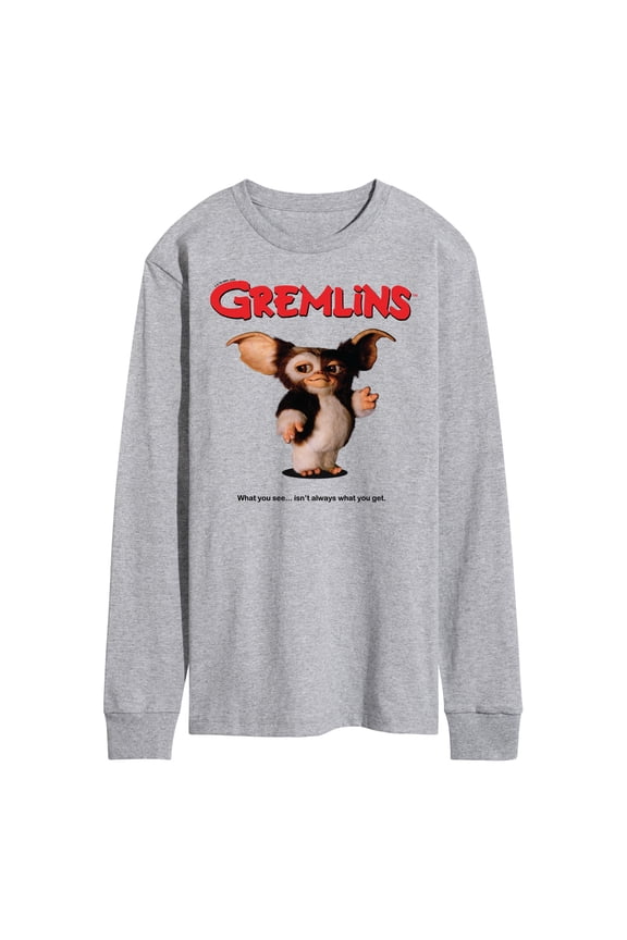 Gremlins - Original Movie Poster - What You See Isn’t What You Get - Men's Long Sleeve T-Shirt