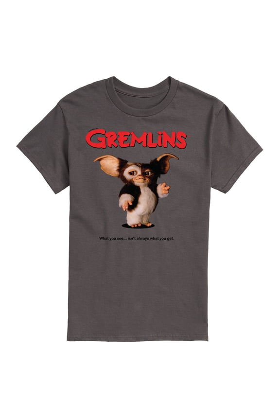 Gremlins - Original Movie Poster - What You See Isn’t What You Get - Men's Short Sleeve Graphic T-Shirt