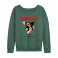 thumbnail image 1 of Gremlins - Original Movie Poster - What You See Isn’t What You Get - Women's Lightweight French Terry Long Sleeve Shirt, 1 of 5