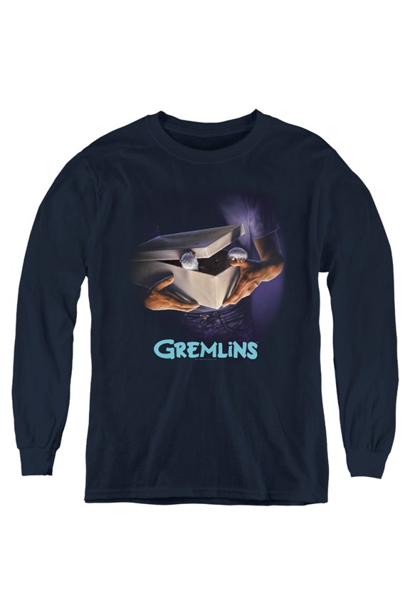 Gremlins - Original Poster - Youth Long Sleeve Shirt - Medium
