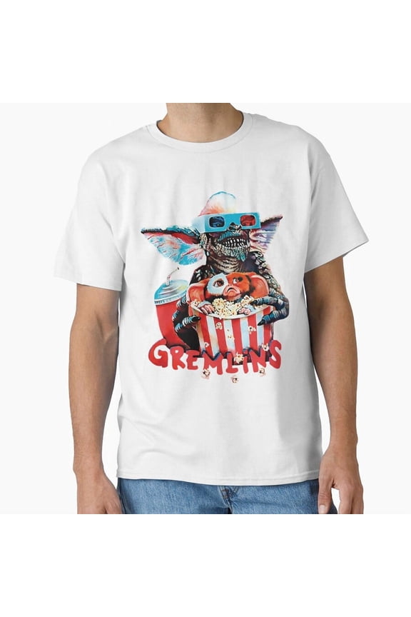 Gremlins Retro 80s Gizmo Monster Cute Horror Comedy Movie T-Shirt