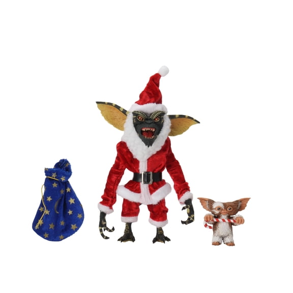 Open Box Gremlins - Santa Stripe & Gizmo 7 Scale Action Figure 2-Pack