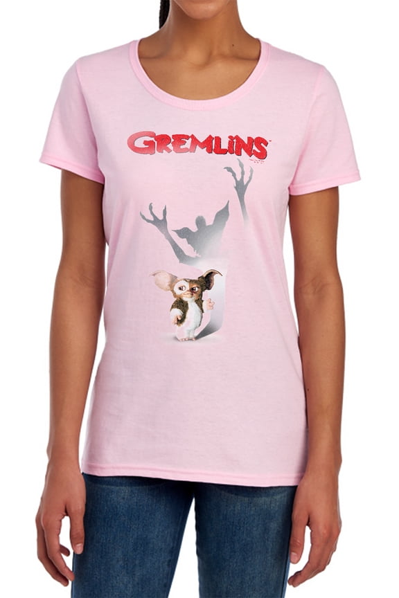 Gremlins Shadow Women's T Shirt, Pink, Large
