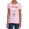 thumbnail image 1 of Gremlins Shadow Women's T Shirt, Pink, X-Large, 1 of 6