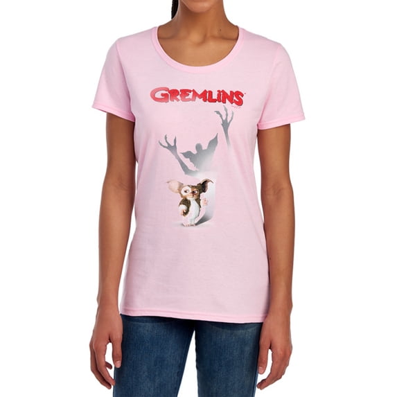 Gremlins Shadow Women's T Shirt, Pink, X-Large