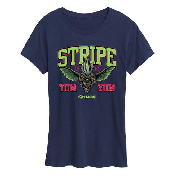 Gremlins - Sporty Athletic Stripe - Women's Short Sleeve Graphic T-Shirt