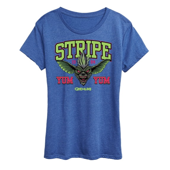 Gremlins - Sporty Athletic Stripe - Women's Short Sleeve Graphic T-Shirt