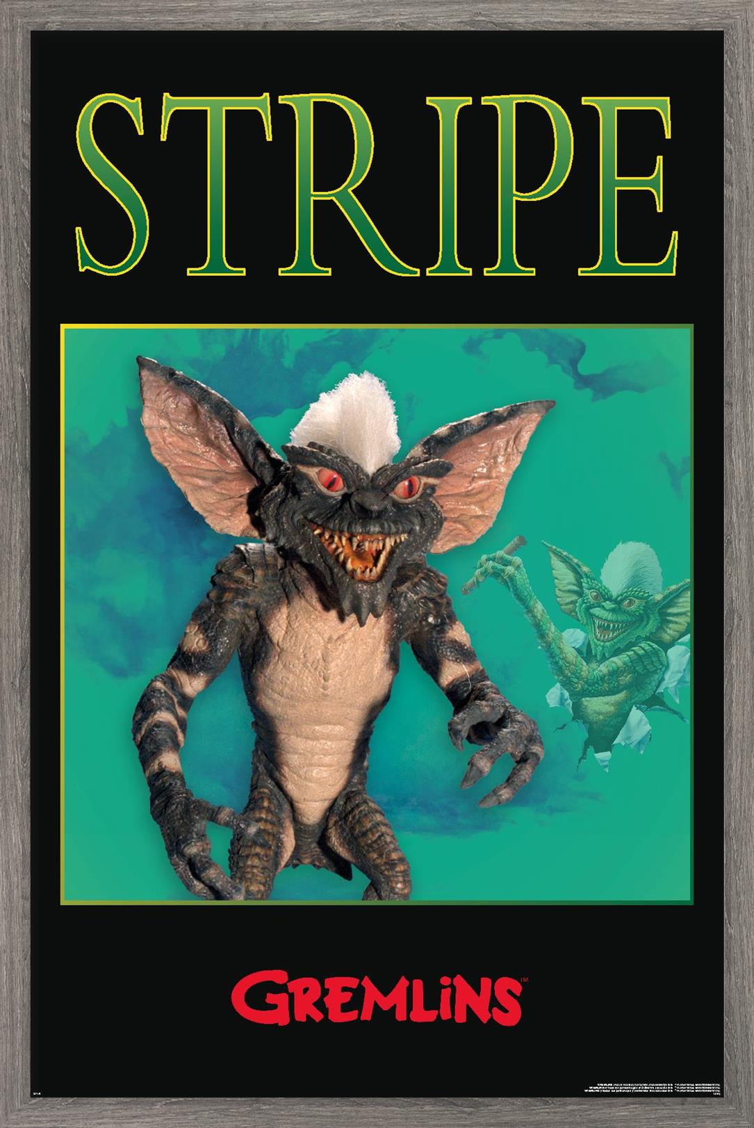 Gremlins-Stripe-Green-Wall-
