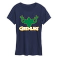 thumbnail image 1 of Gremlins - Stripe Silhoette - Women's Short Sleeve Graphic T-Shirt, 1 of 4