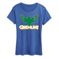 thumbnail image 1 of Gremlins - Stripe Silhoette - Women's Short Sleeve Graphic T-Shirt, 1 of 4