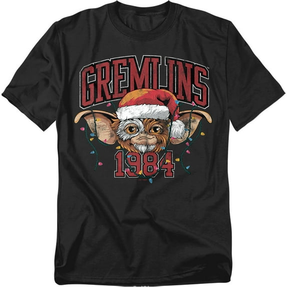 Gremlins T-Shirt Varsity Christmas Unisex Graphic Tee For Men & Women