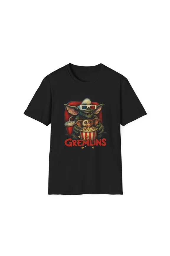 Gremlins Unisex Softstyle T-Shirt - 80s horror