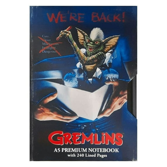 Gremlins VHS Style A5 Premium Notebook