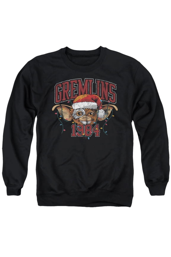 Gremlins Varsity Christmas Unisex Adult Crewneck Sweatshirt