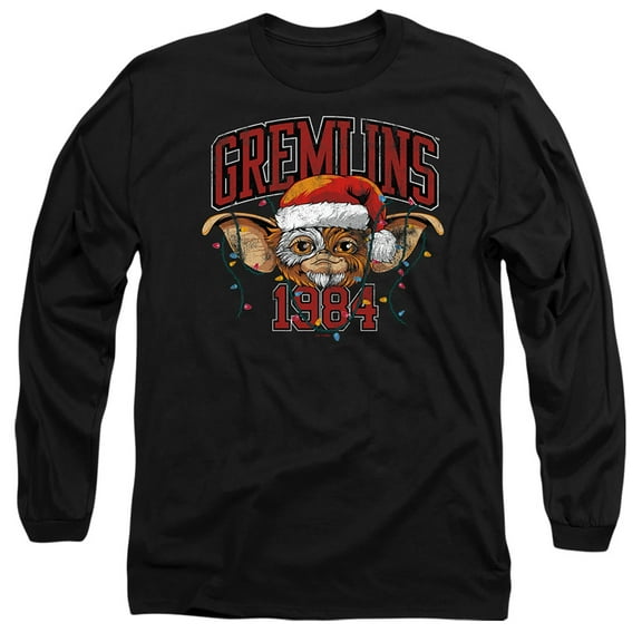 Gremlins Varsity Christmas Unisex Adult Long-Sleeve T Shirt