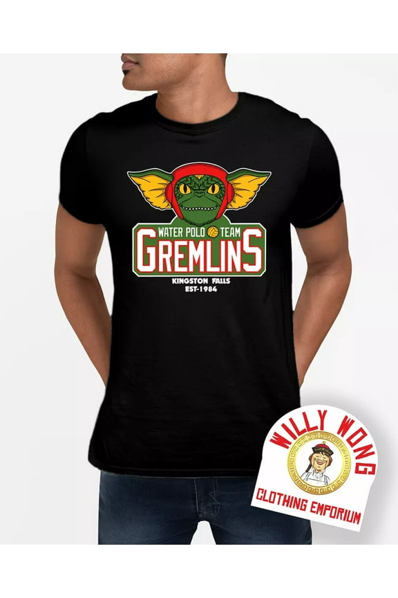 Gremlins Water Polo T-Shirt Retro Comedy Tee 70s 80s 90s Classic Gift Horror