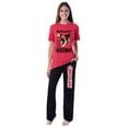 thumbnail image 1 of Gremlins Womens' Mogwai Rules Logo Movie Film Sleep Pajama Set Crewneck, 1 of 6
