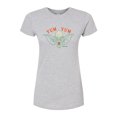 thumbnail image 1 of Gremlins - Yum Yum Flies In - Juniors Fitted Graphic T-Shirt, 1 of 5