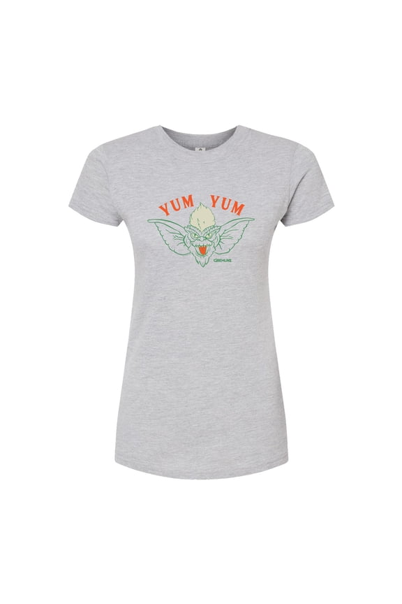 Gremlins - Yum Yum Flies In - Juniors Fitted Graphic T-Shirt