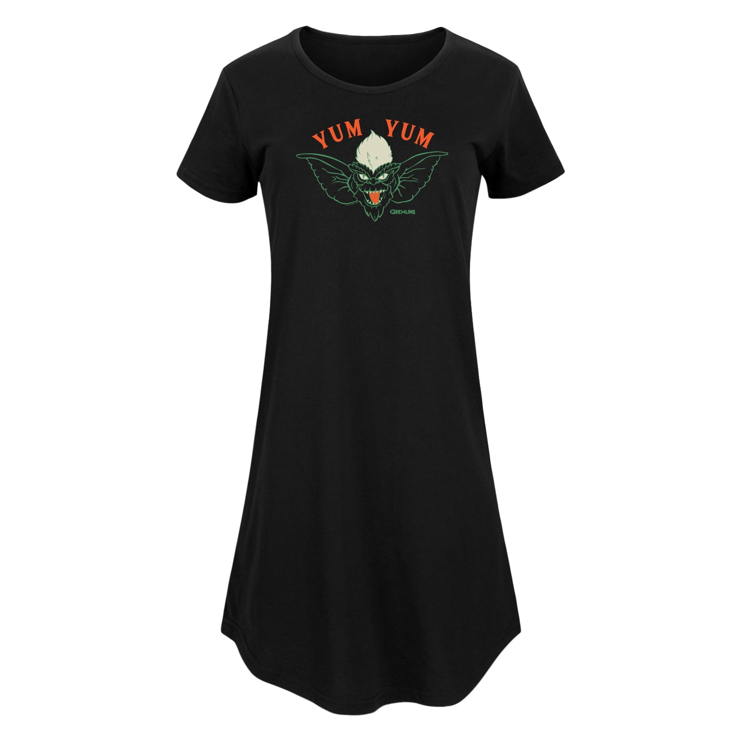 Maglietta Gremlins Yum Yum Donna – Ufficiale Dark-Heather Taglia Small