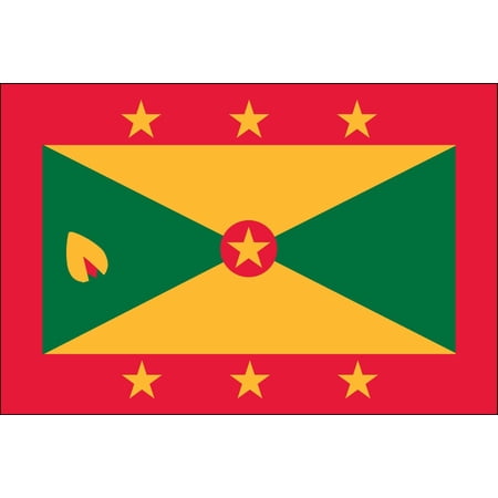Grenada 2' x 3' Indoor Polyester Flag