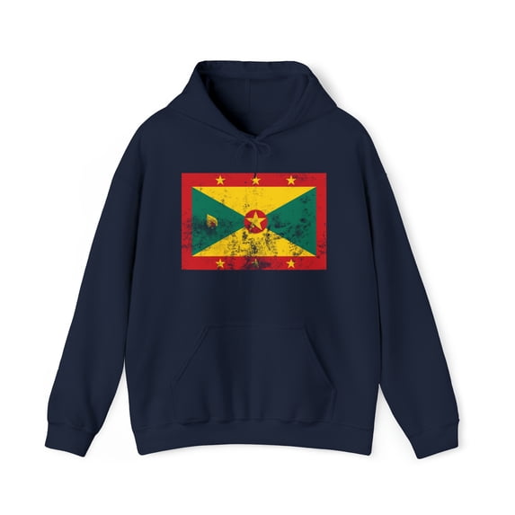 Grenada Grenadian Pride Flag Hoodie, Gifts, Hooded Sweatshirt
