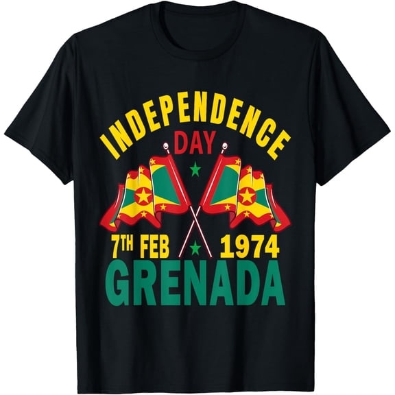 Grenada Independence Day tshirt Grenadian Grenada Flag T-Shirt