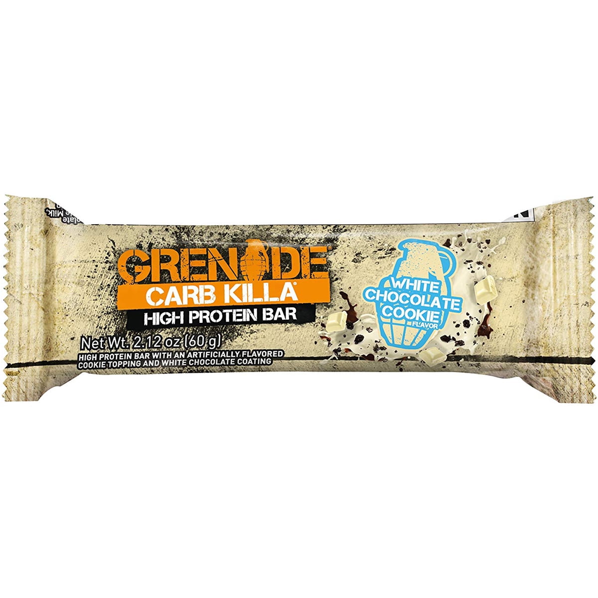 Grenade Carb Killa High Protein Bar 12 Bars White Chocolate Cookie