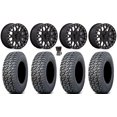 thumbnail image 1 of Grenade KS235 Bdlk 15" Wheels Bk 33" Daemon Tires Polaris RZR Turbo R & Pro R Ranger 1500 Xpedition, 1 of 4