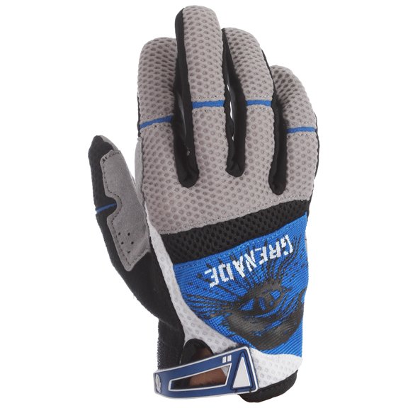 Grenade Primo BMX Gloves Gray Mens