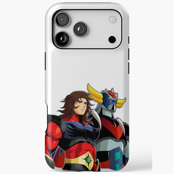 Grendizer And Actarus Robot iPhone Case 17 11 12 13 14 15 16 Pro Max