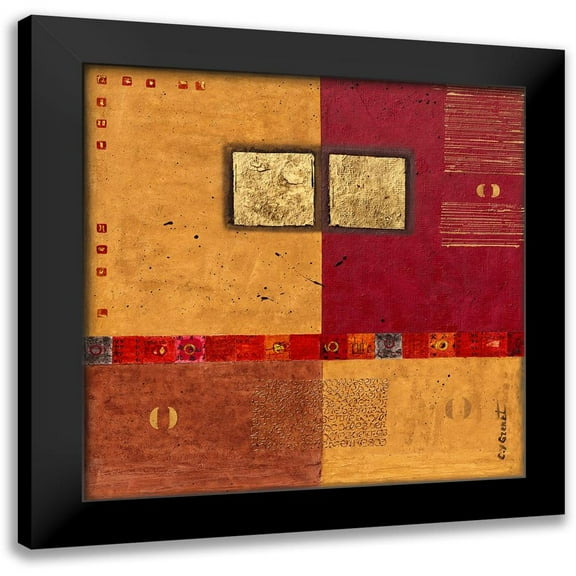 Grenet, Catherine 12x12 Black Modern Framed Museum Art Print Titled - Colles serres