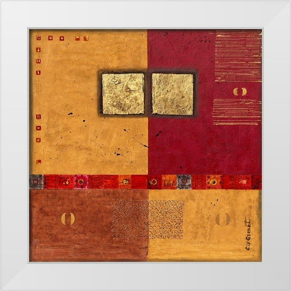 Grenet, Catherine 26x26 White Modern Wood Framed Museum Art Print Titled - Colles serres
