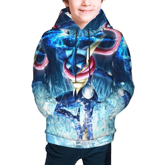 Youth Cartoon Hoodie Fashion Long Sleeve Kids Pullover Coat Casual Hoody Hooded Sweatshirts for Boys Girls