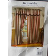 Grenoble Jacquard Panel with Attatched Valance
