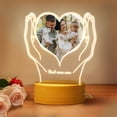 thumbnail image 1 of Gresahom Custom Mom Gifts LED Night Light Picture Frame, Personalized Acrylic Plaque with Photo, Mothers Day Birthday Gift for Mom From Daughter Son Husband, Sentimental Gift for Mum, 1 of 8
